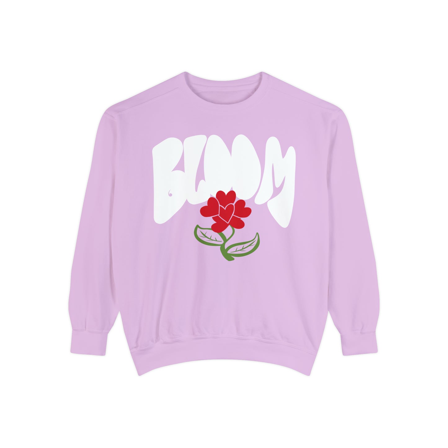 Unisex Flowers in Bloom Doodle Graphic Sweatshirt