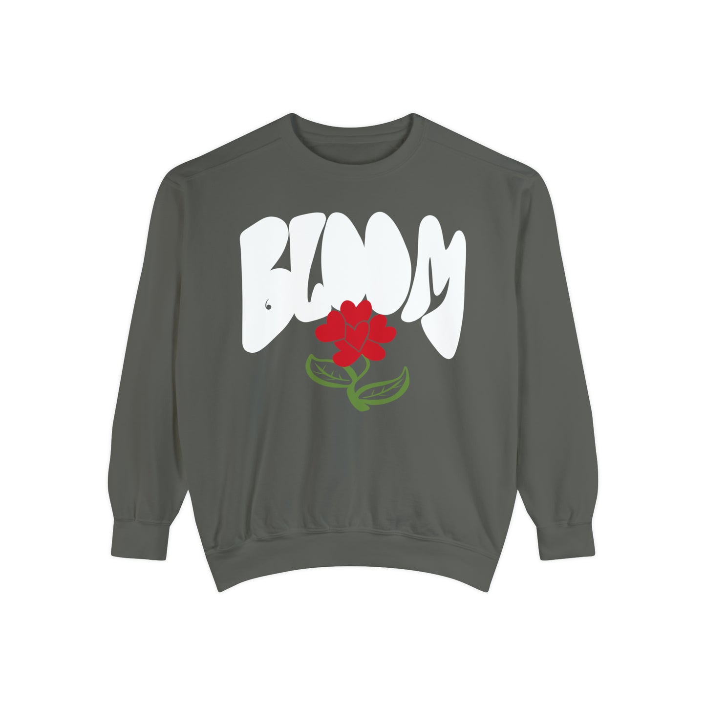 Unisex Flowers in Bloom Doodle Graphic Sweatshirt