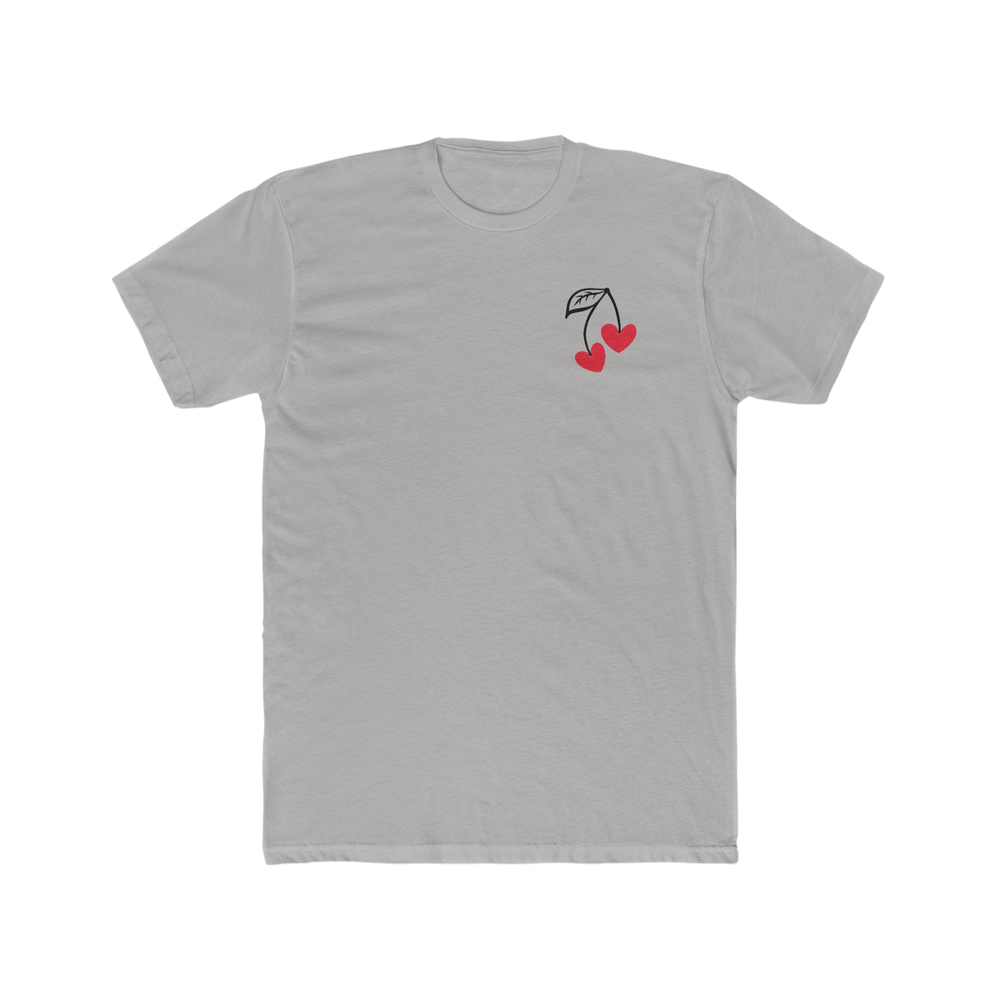 Men’s Cherry Hearts Doodle Graphic Tee
