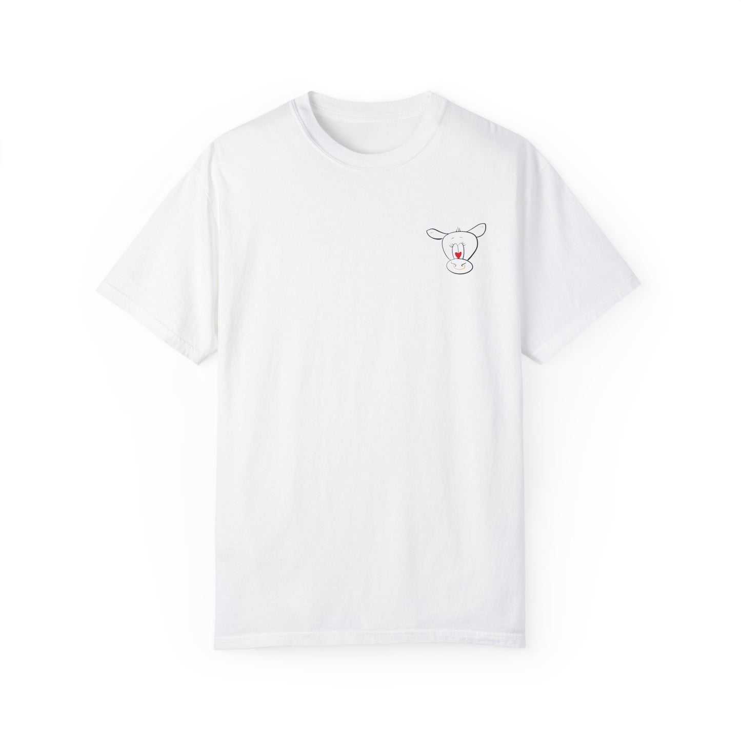 Unisex Cool Cow Doodle Graphic Tee