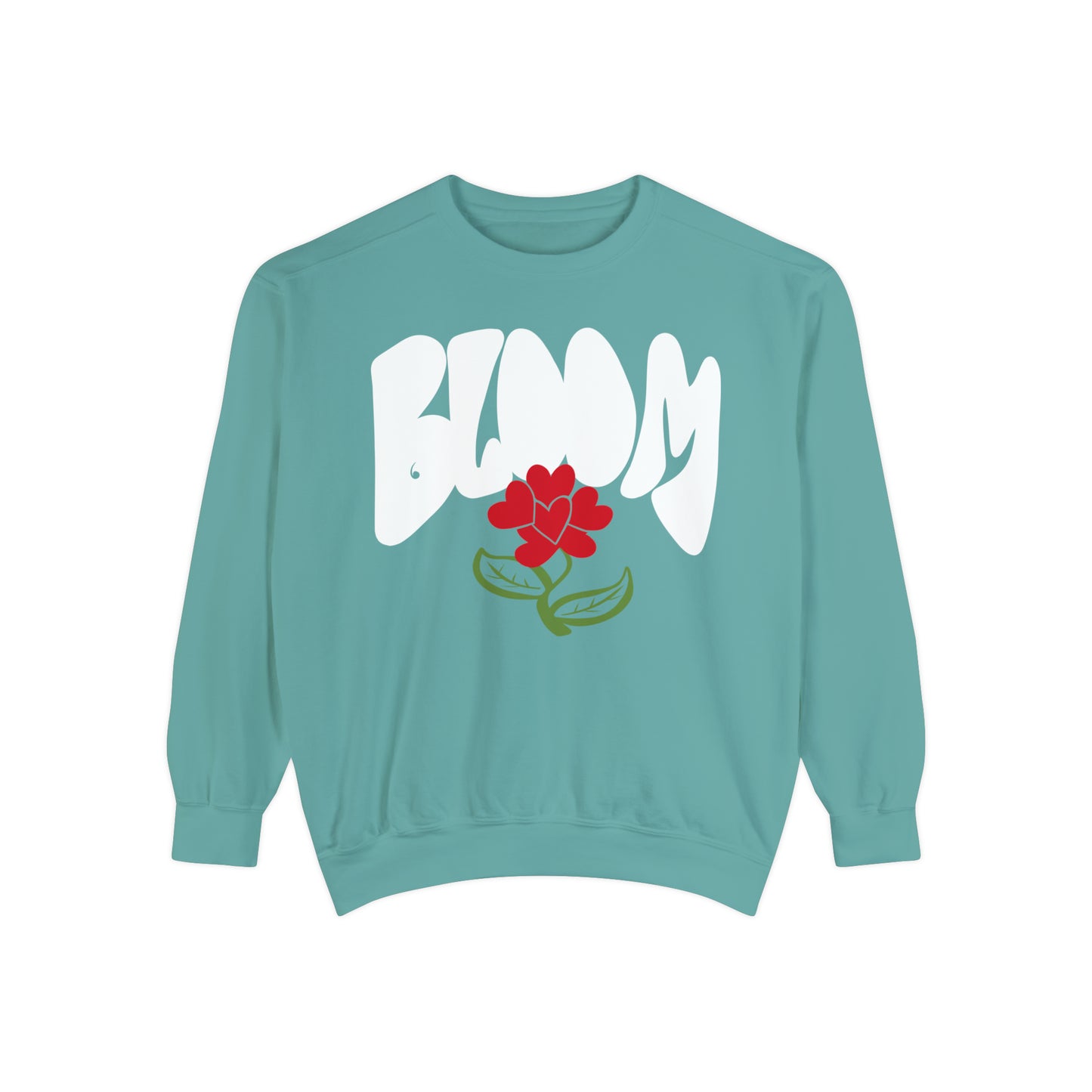 Unisex Flowers in Bloom Doodle Graphic Sweatshirt
