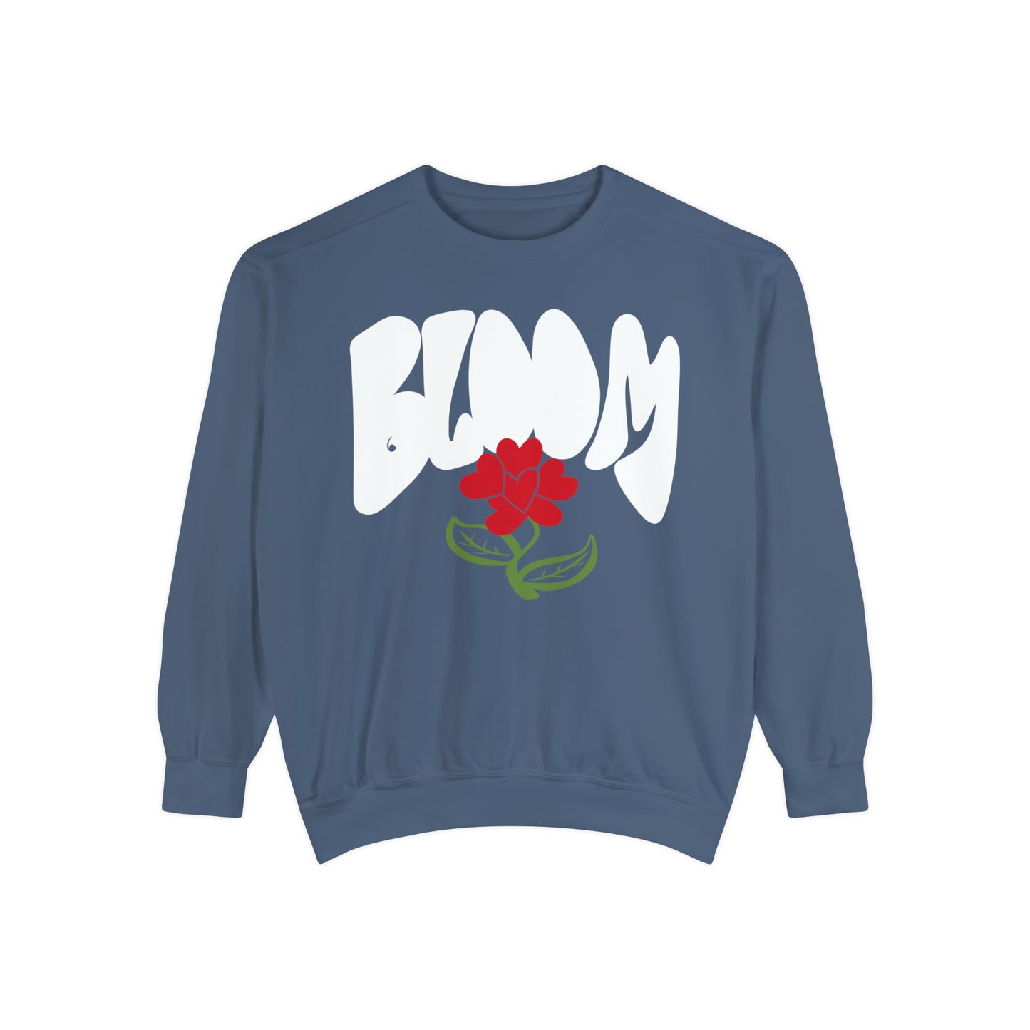 Unisex Flowers in Bloom Doodle Graphic Sweatshirt