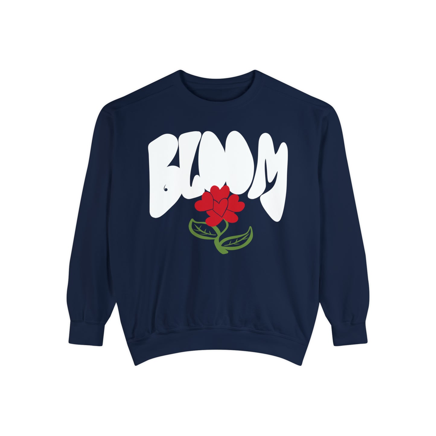 Unisex Flowers in Bloom Doodle Graphic Sweatshirt