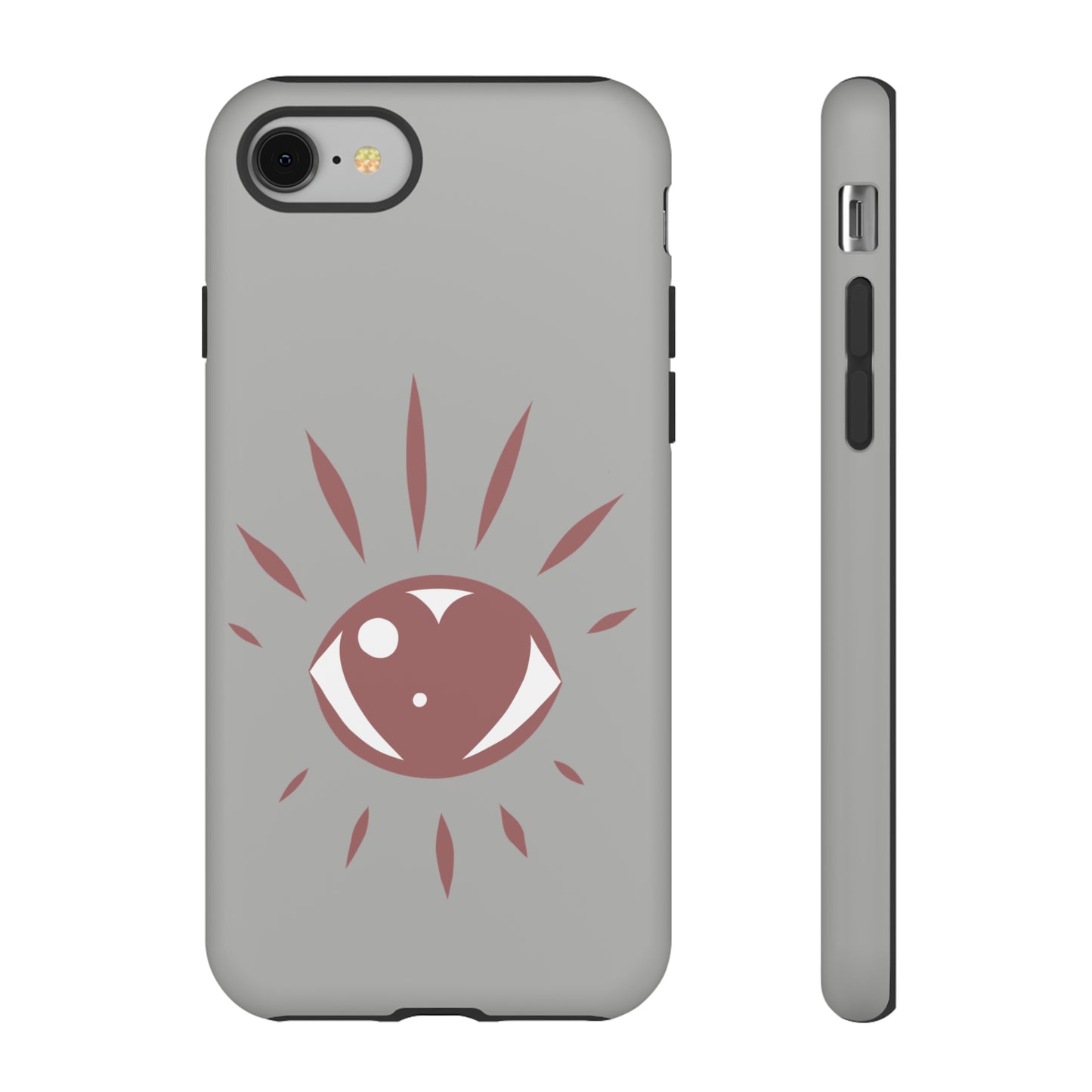 Eye Heart Doodle Graphic Phone Case