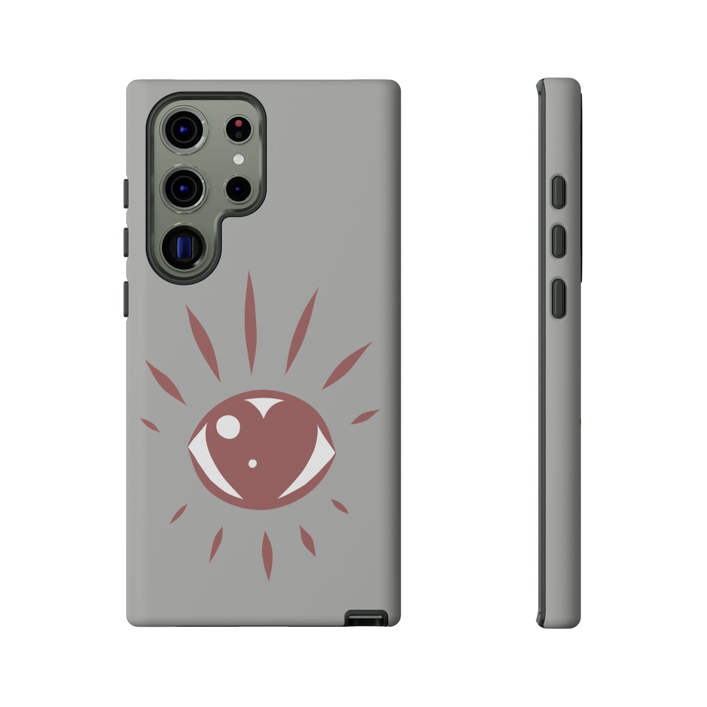 Eye Heart Doodle Graphic Phone Case