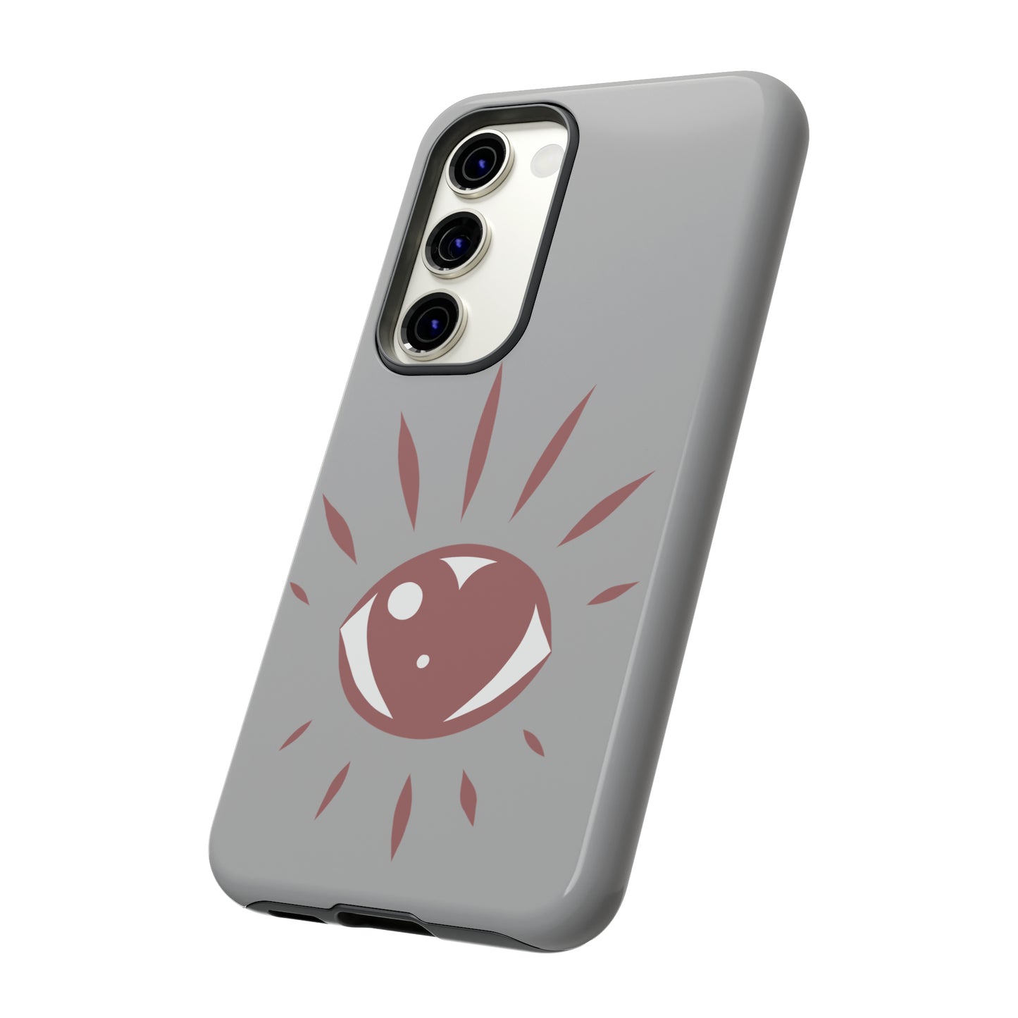 Eye Heart Doodle Graphic Phone Case