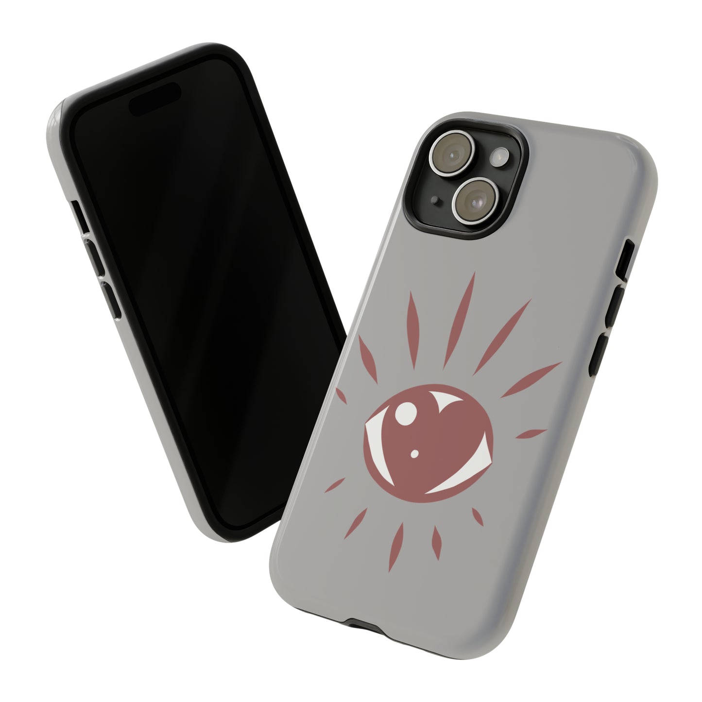 Eye Heart Doodle Graphic Phone Case