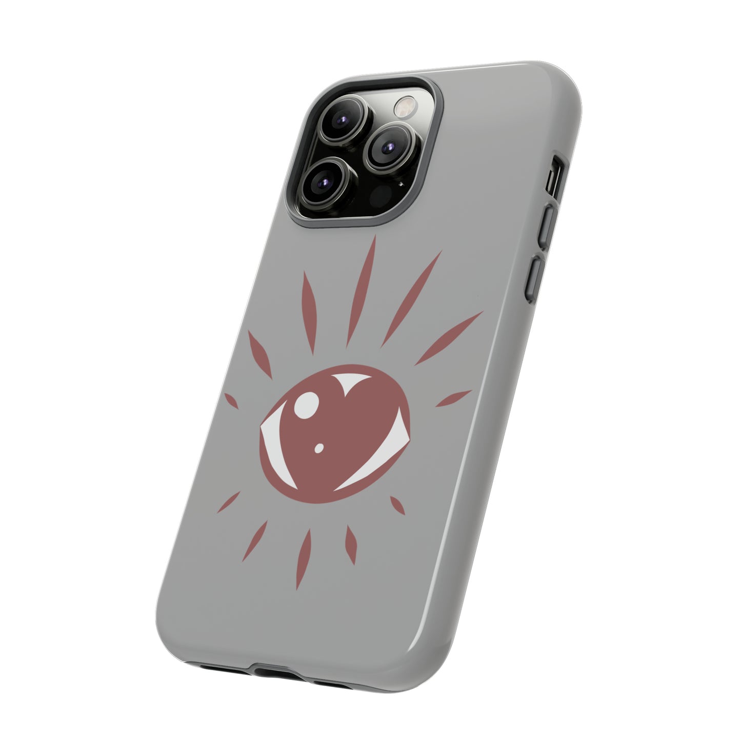 Eye Heart Doodle Graphic Phone Case