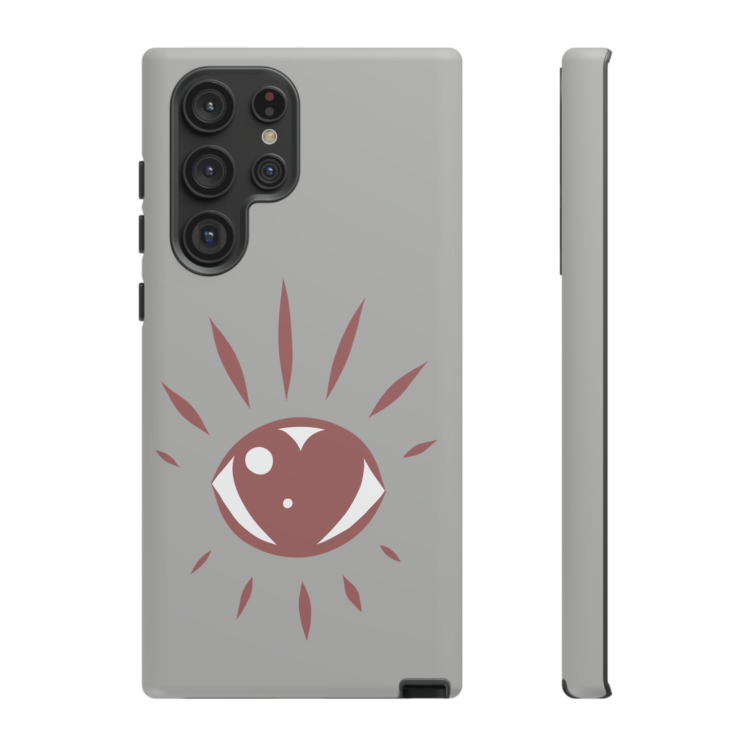 Eye Heart Doodle Graphic Phone Case