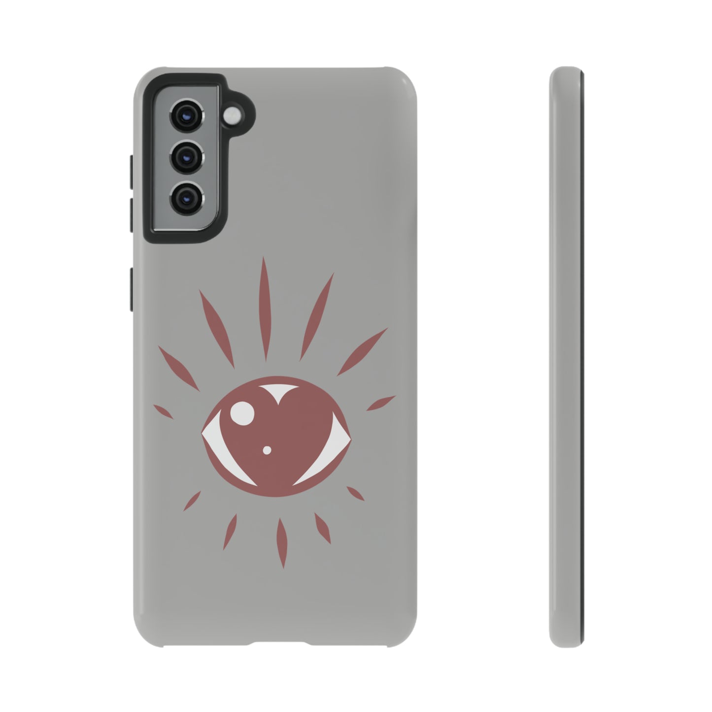 Eye Heart Doodle Graphic Phone Case