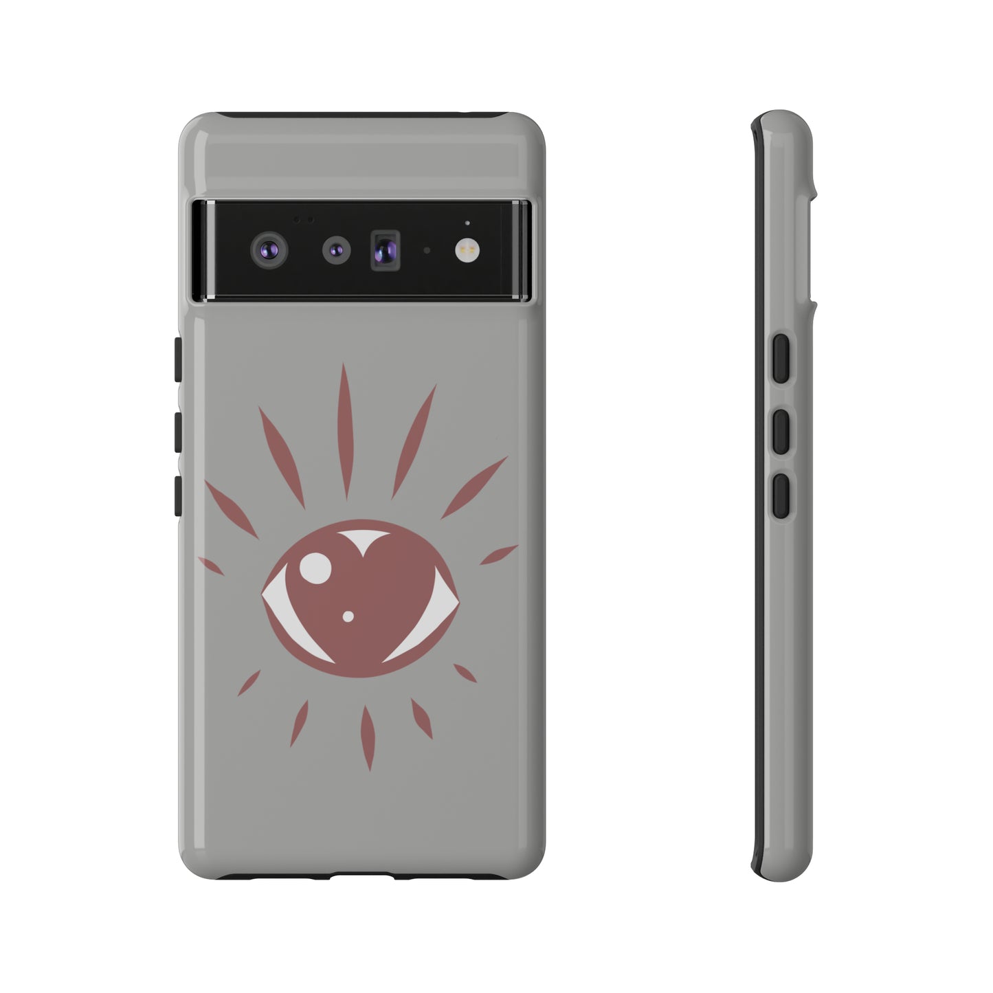 Eye Heart Doodle Graphic Phone Case