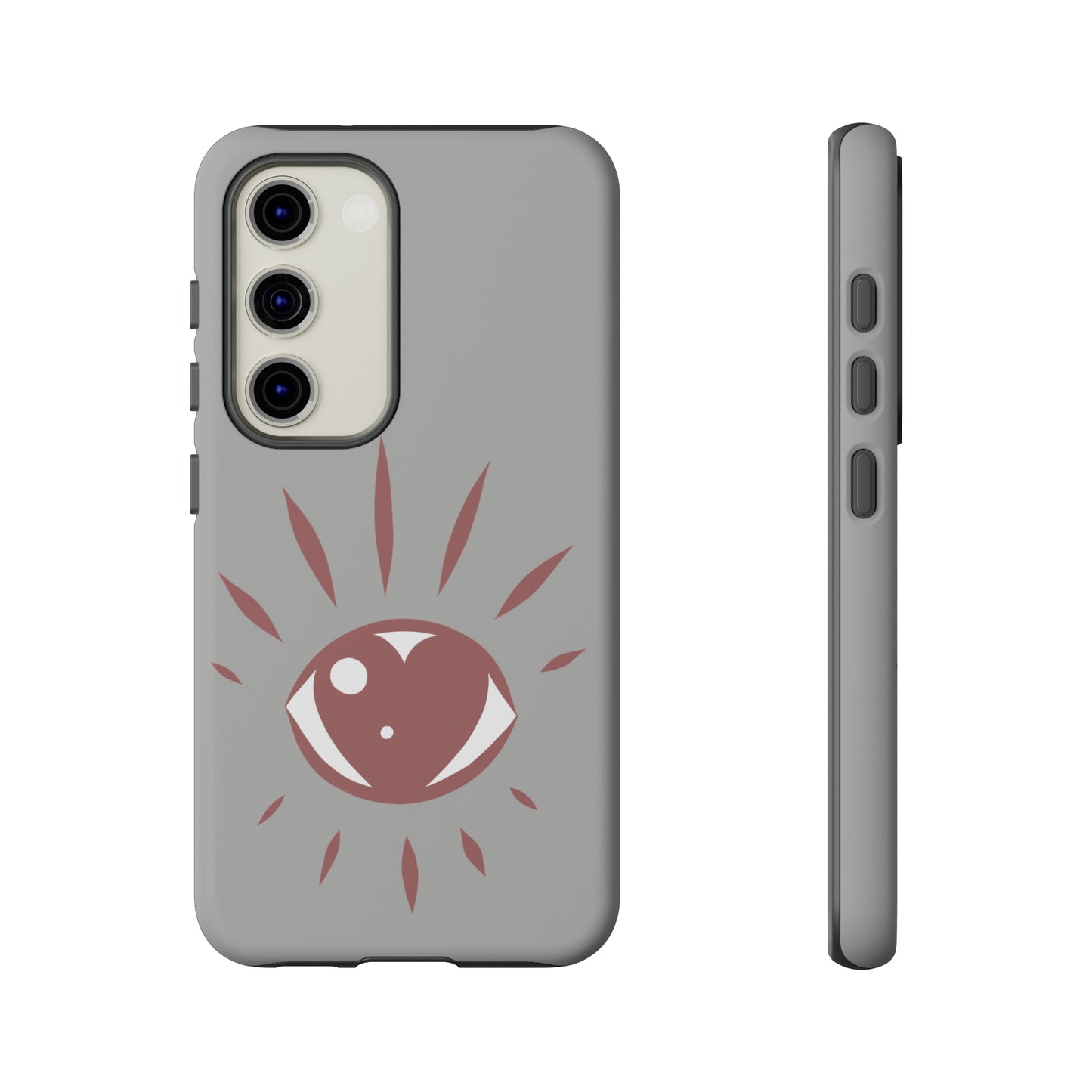 Eye Heart Doodle Graphic Phone Case