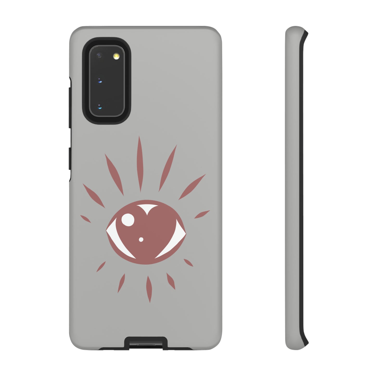 Eye Heart Doodle Graphic Phone Case