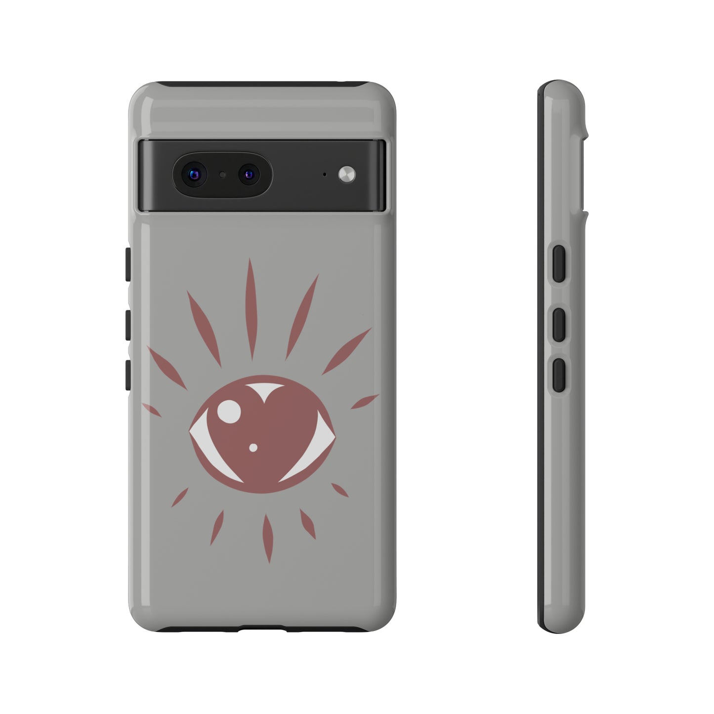 Eye Heart Doodle Graphic Phone Case