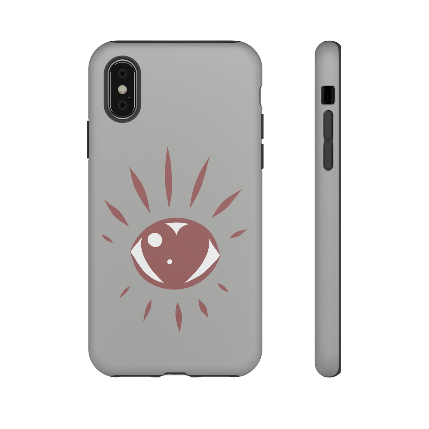 Eye Heart Doodle Graphic Phone Case