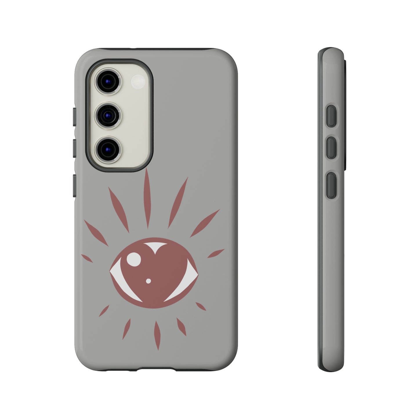 Eye Heart Doodle Graphic Phone Case