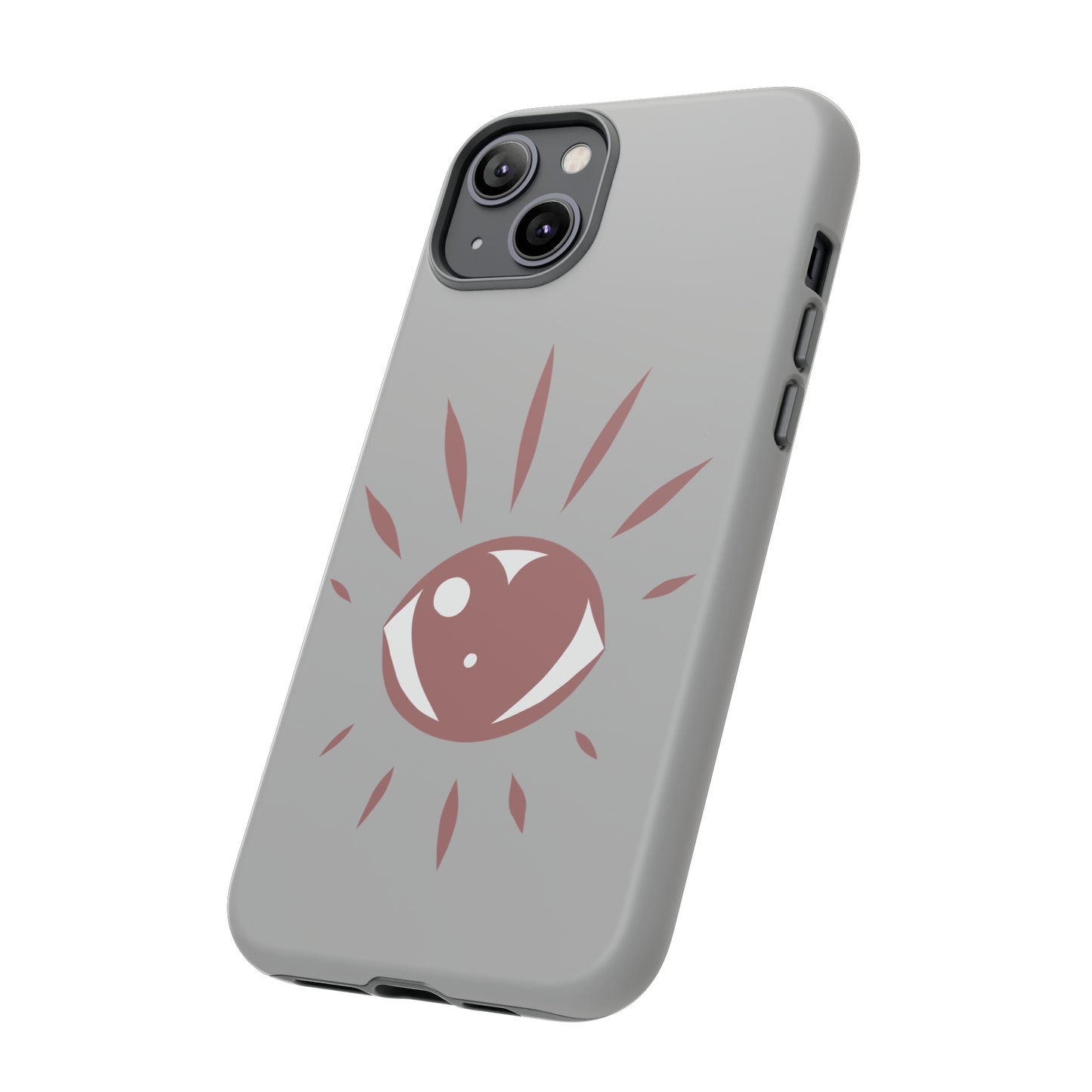 Eye Heart Doodle Graphic Phone Case