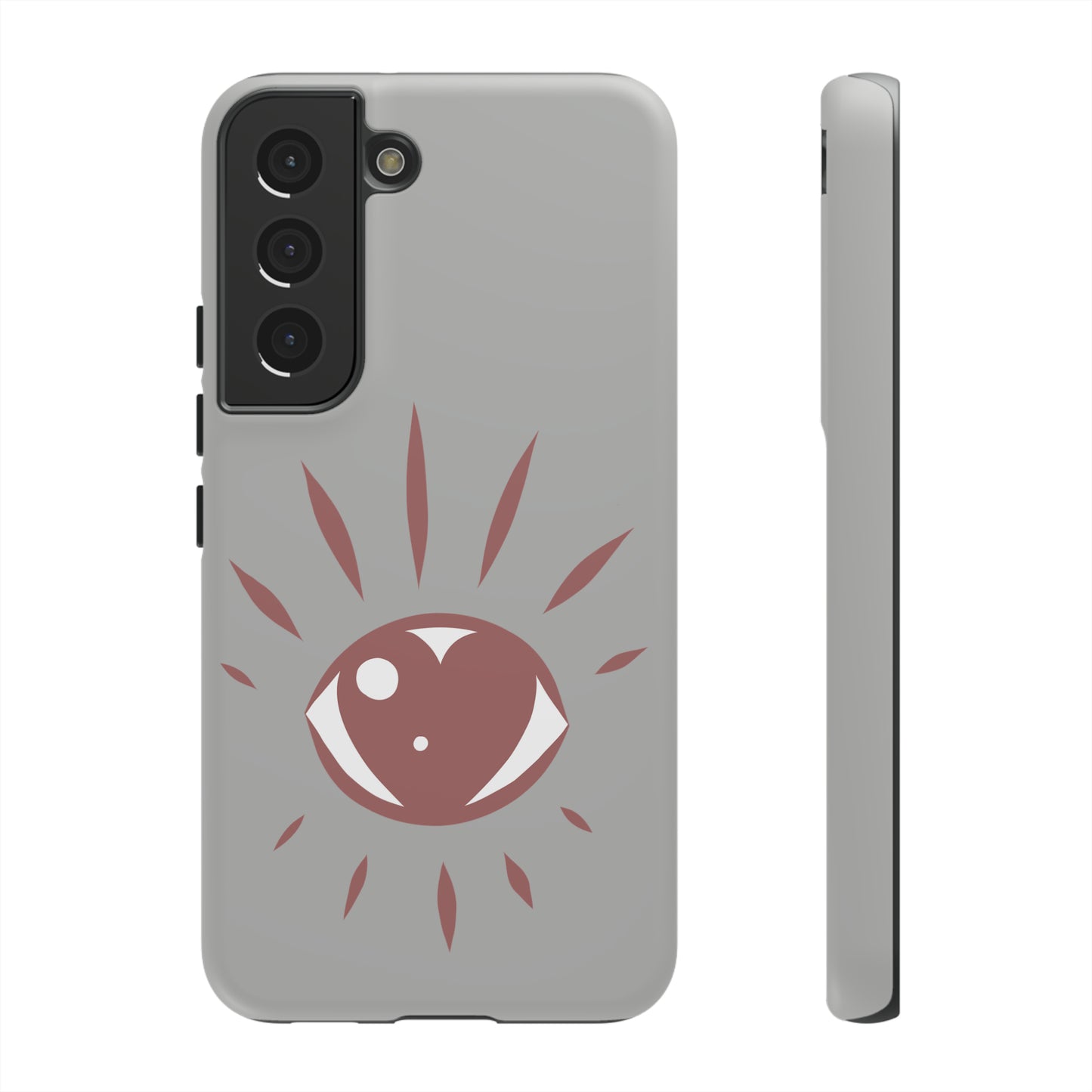 Eye Heart Doodle Graphic Phone Case