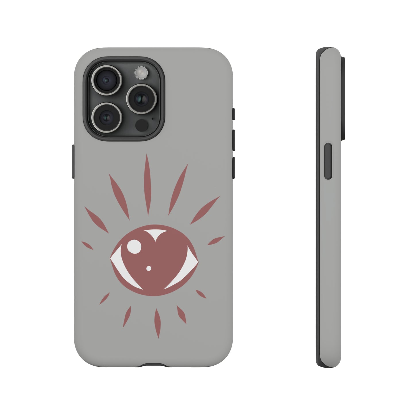 Eye Heart Doodle Graphic Phone Case