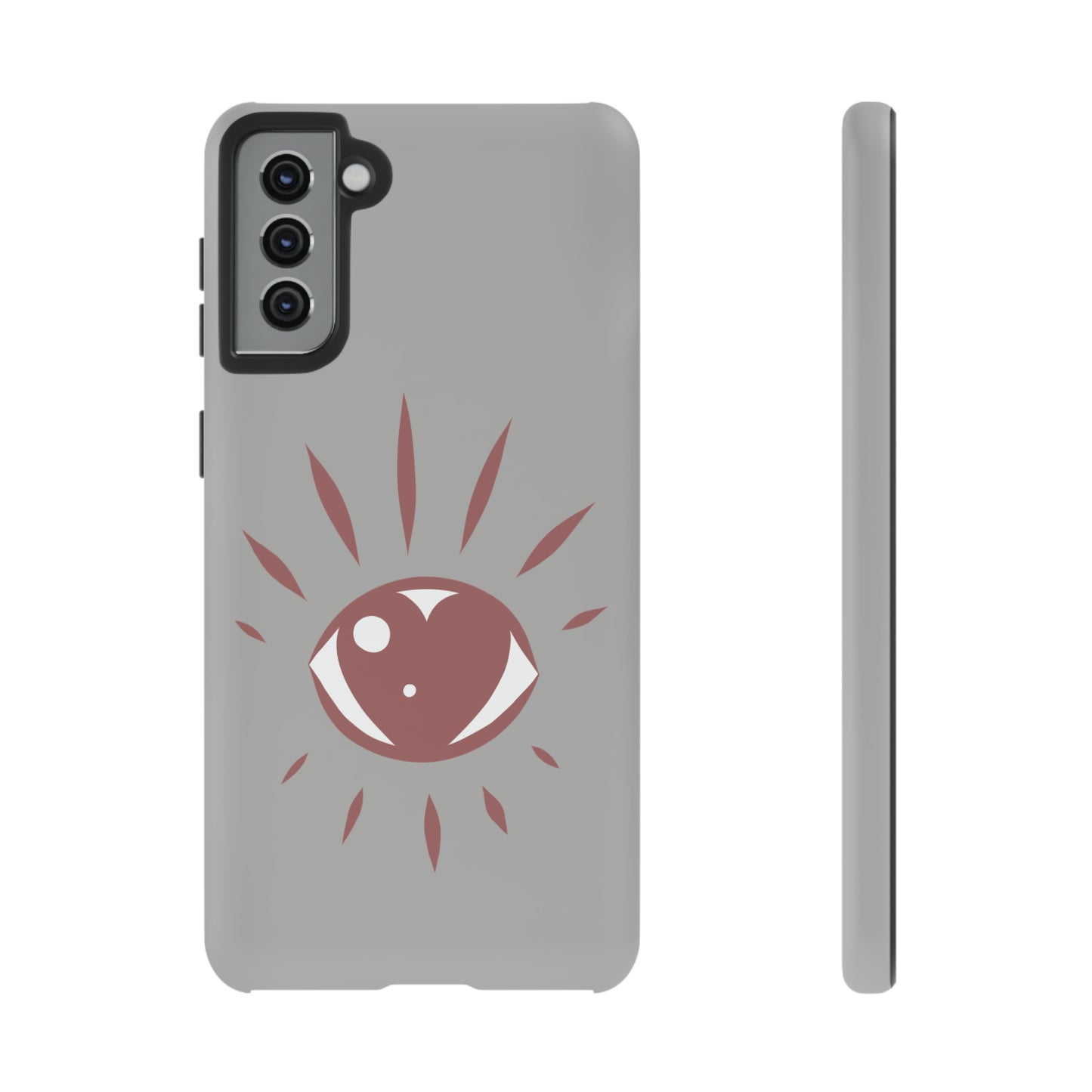 Eye Heart Doodle Graphic Phone Case