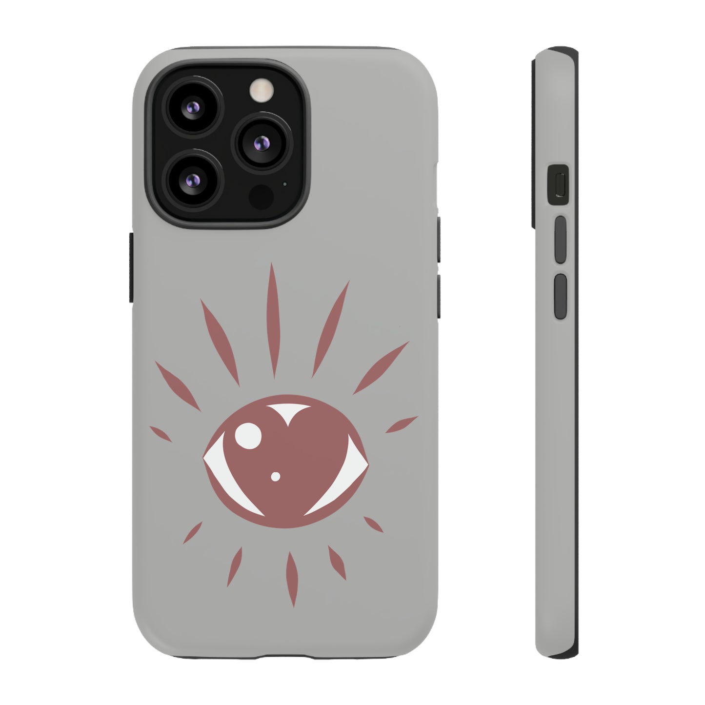 Eye Heart Doodle Graphic Phone Case