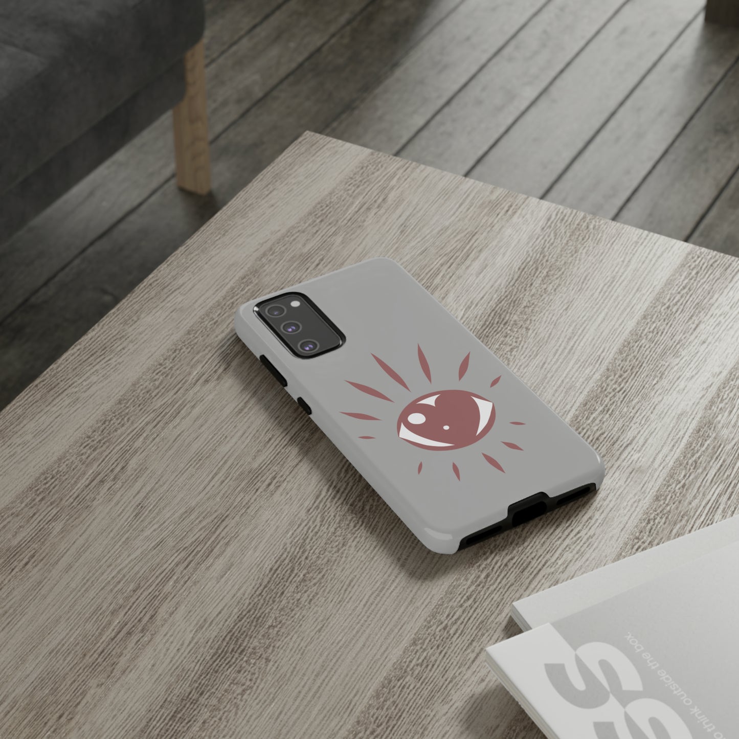 Eye Heart Doodle Graphic Phone Case