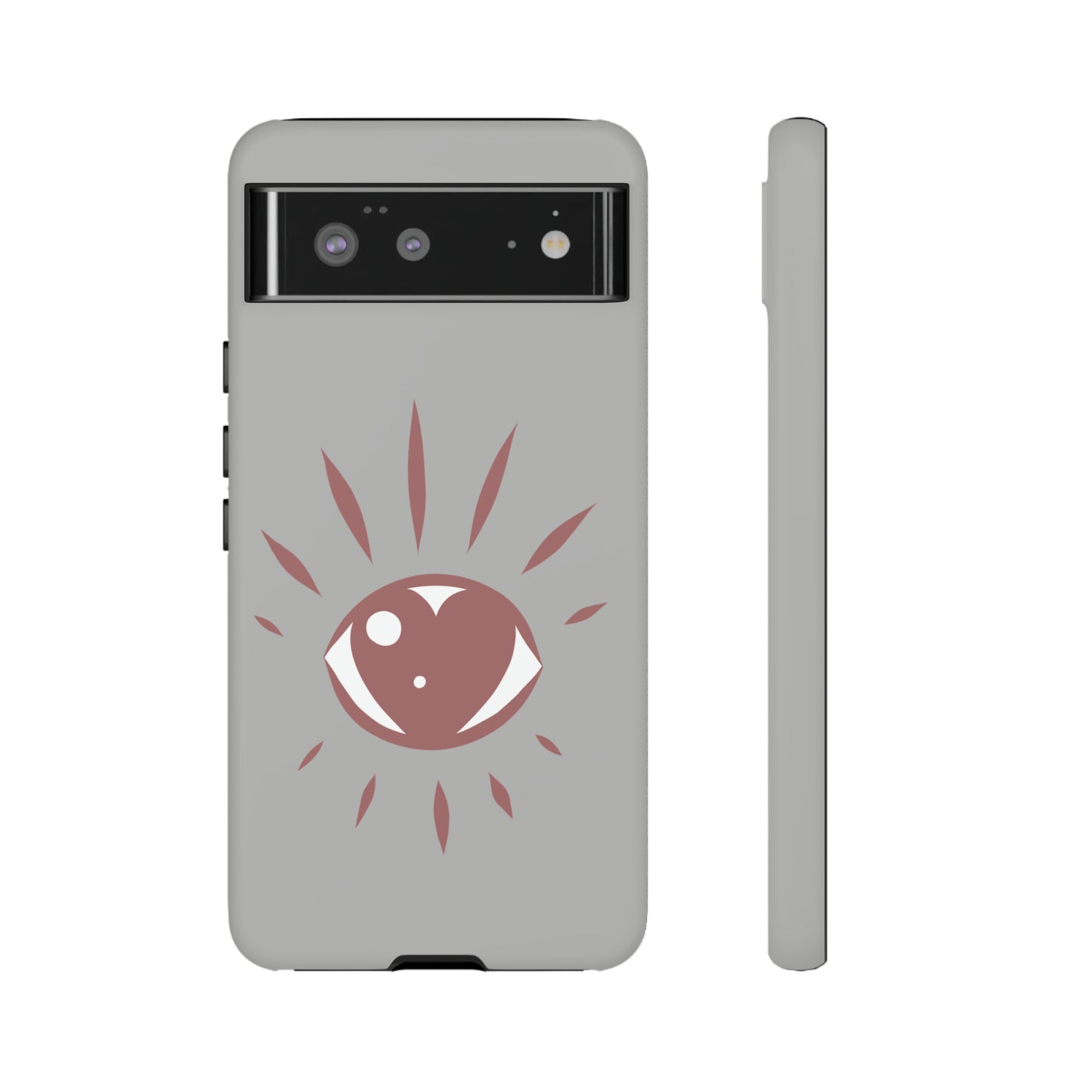 Eye Heart Doodle Graphic Phone Case