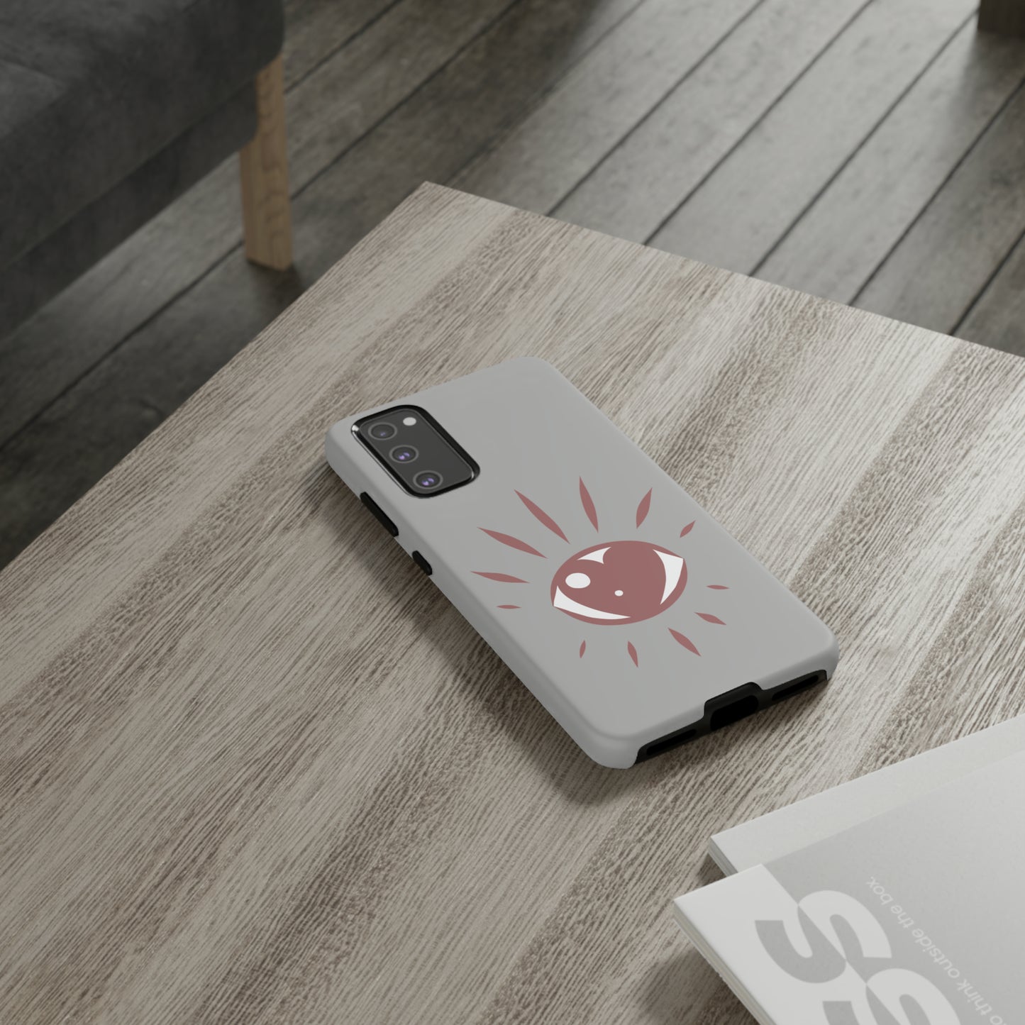 Eye Heart Doodle Graphic Phone Case