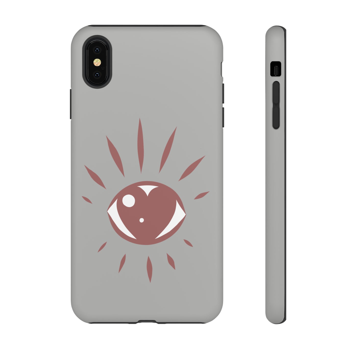 Eye Heart Doodle Graphic Phone Case