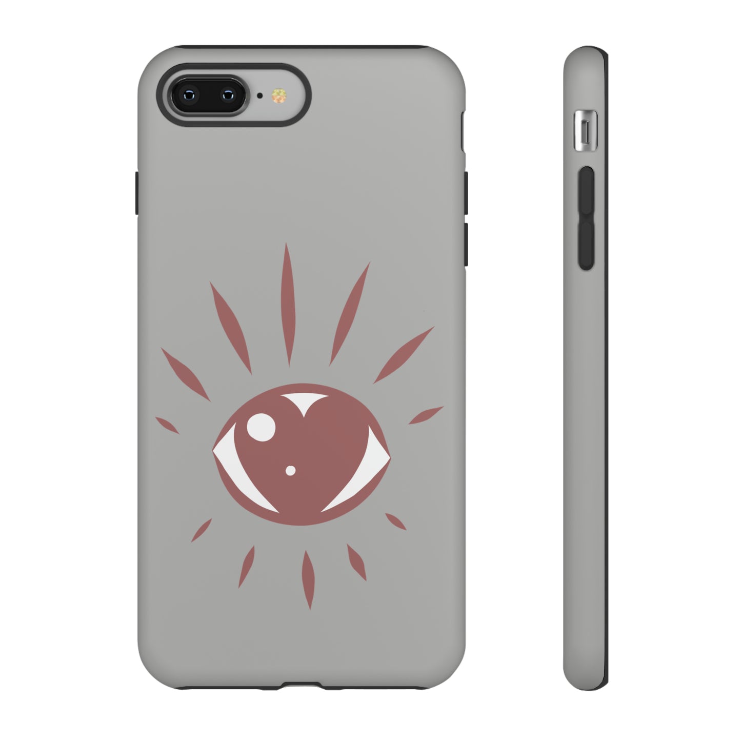 Eye Heart Doodle Graphic Phone Case