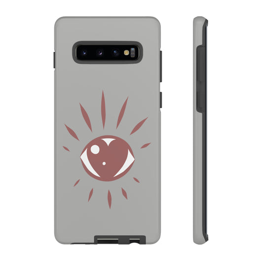 Eye Heart Doodle Graphic Phone Case