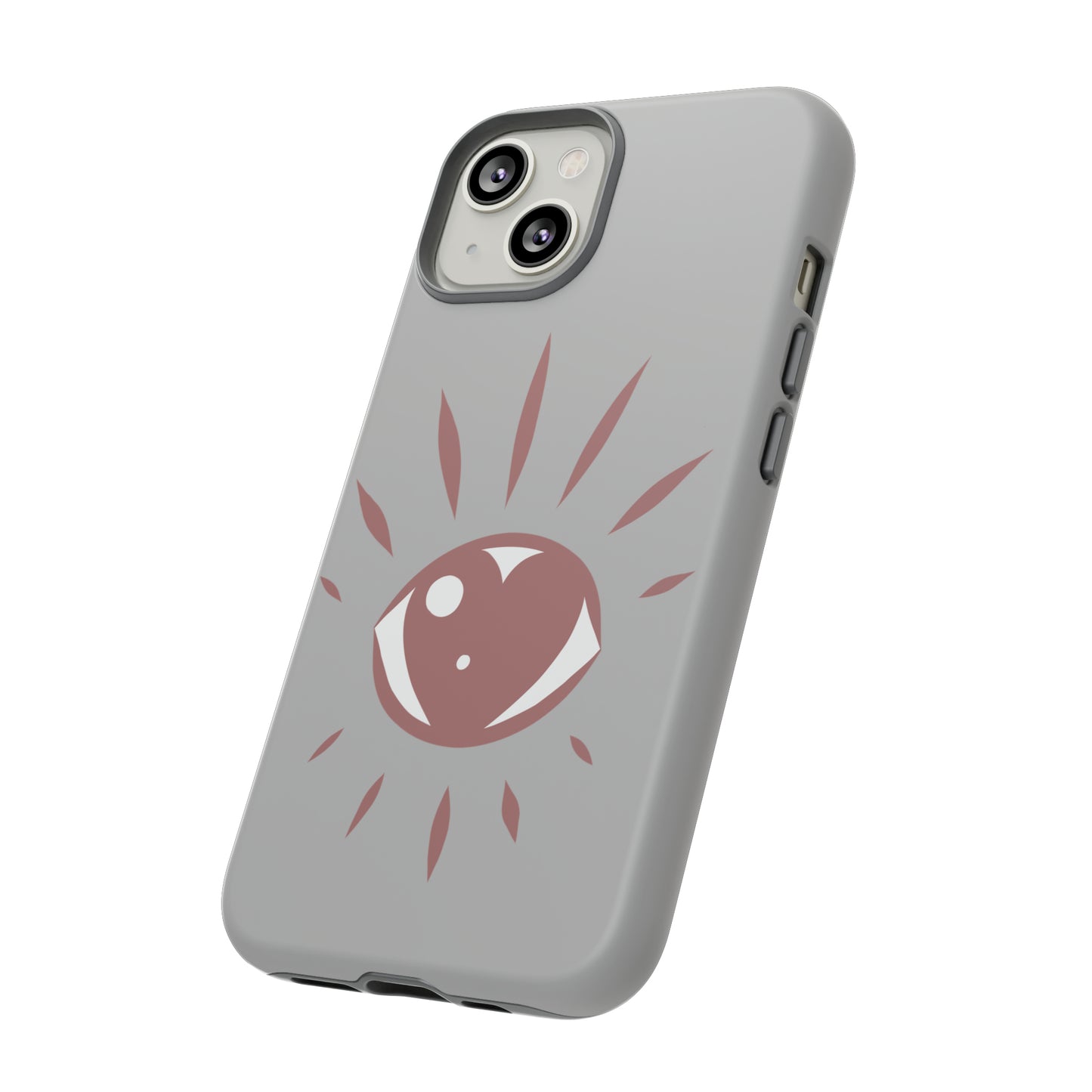 Eye Heart Doodle Graphic Phone Case