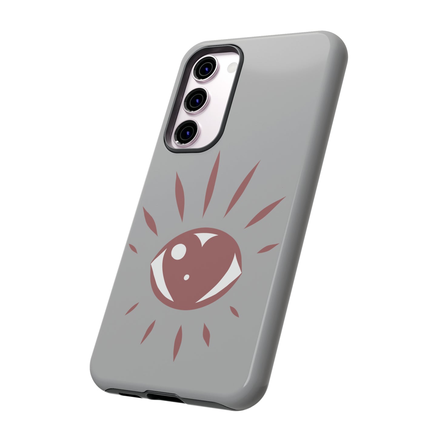 Eye Heart Doodle Graphic Phone Case