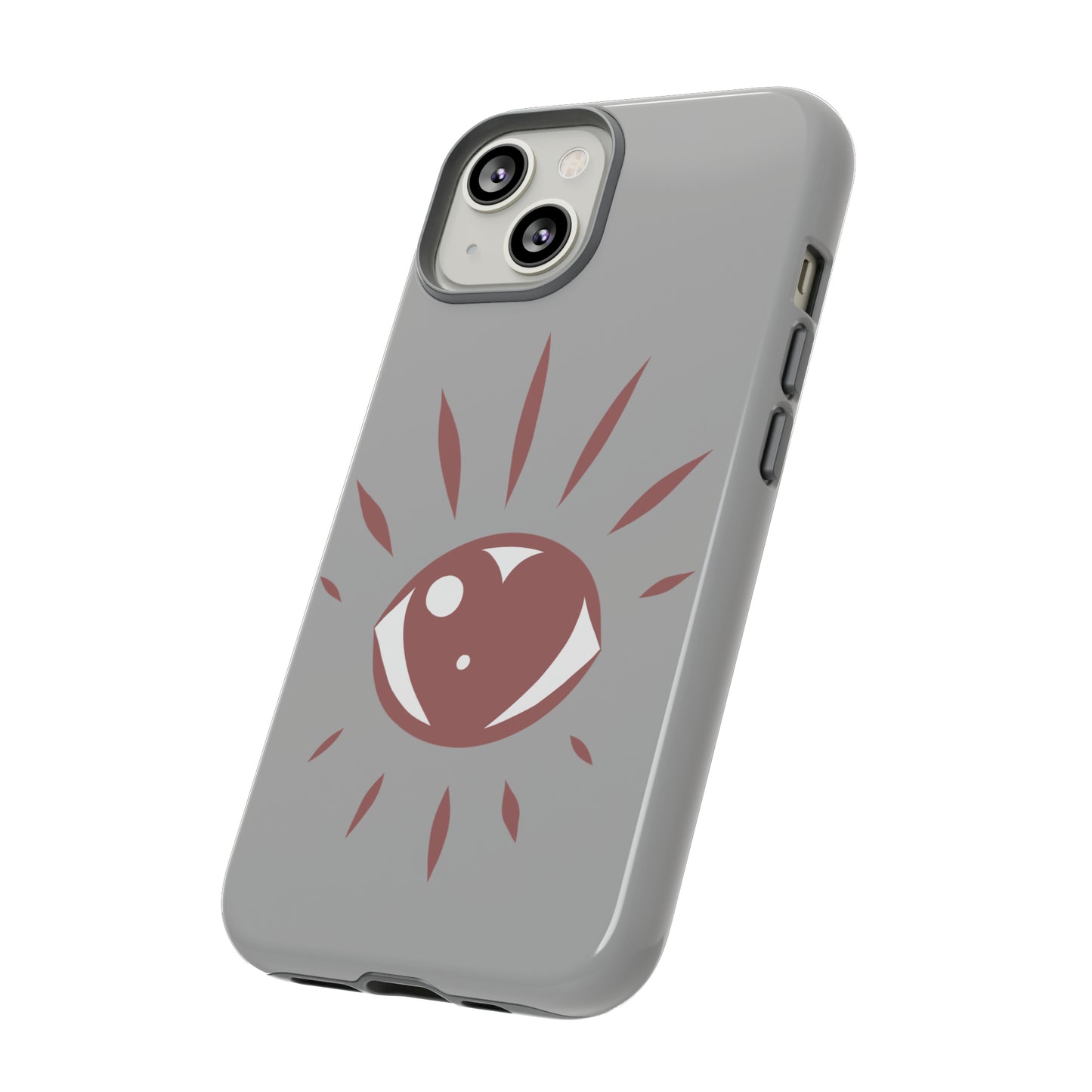 Eye Heart Doodle Graphic Phone Case