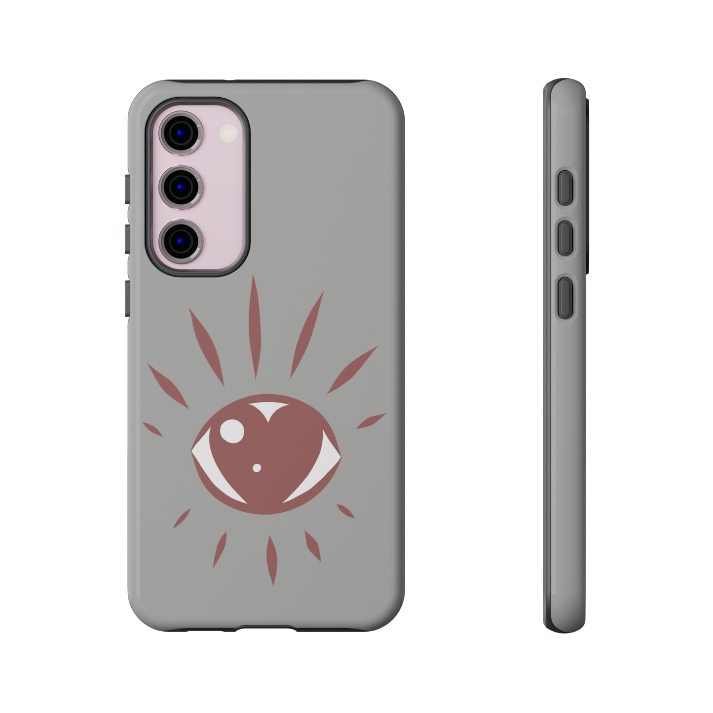 Eye Heart Doodle Graphic Phone Case