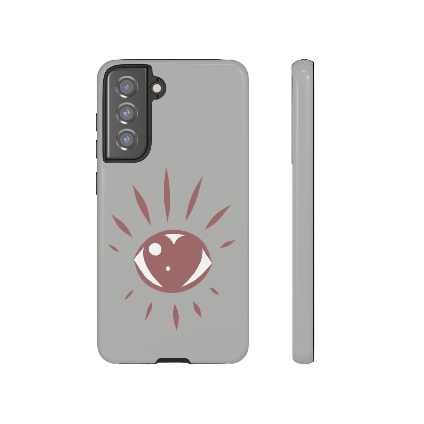 Eye Heart Doodle Graphic Phone Case