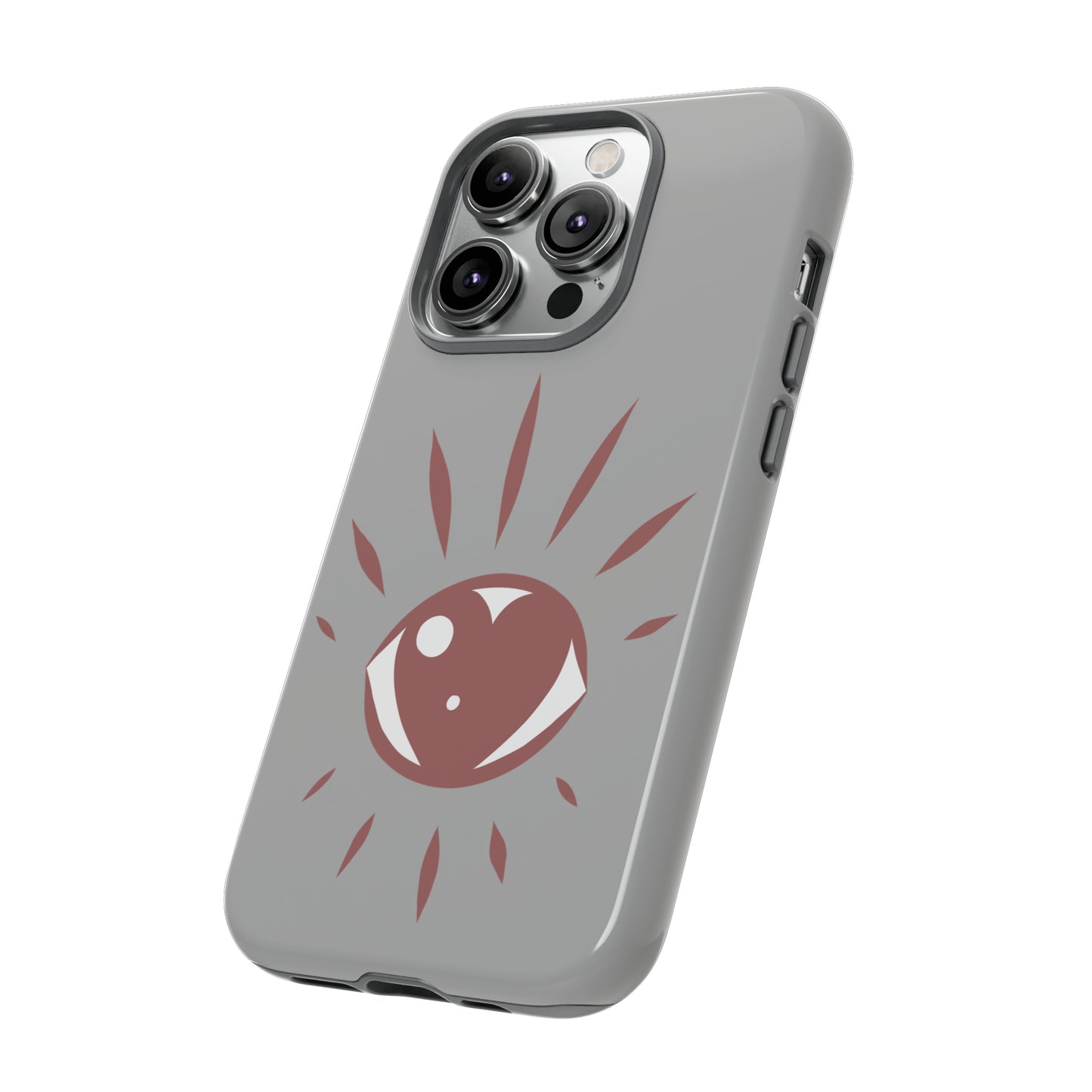 Eye Heart Doodle Graphic Phone Case