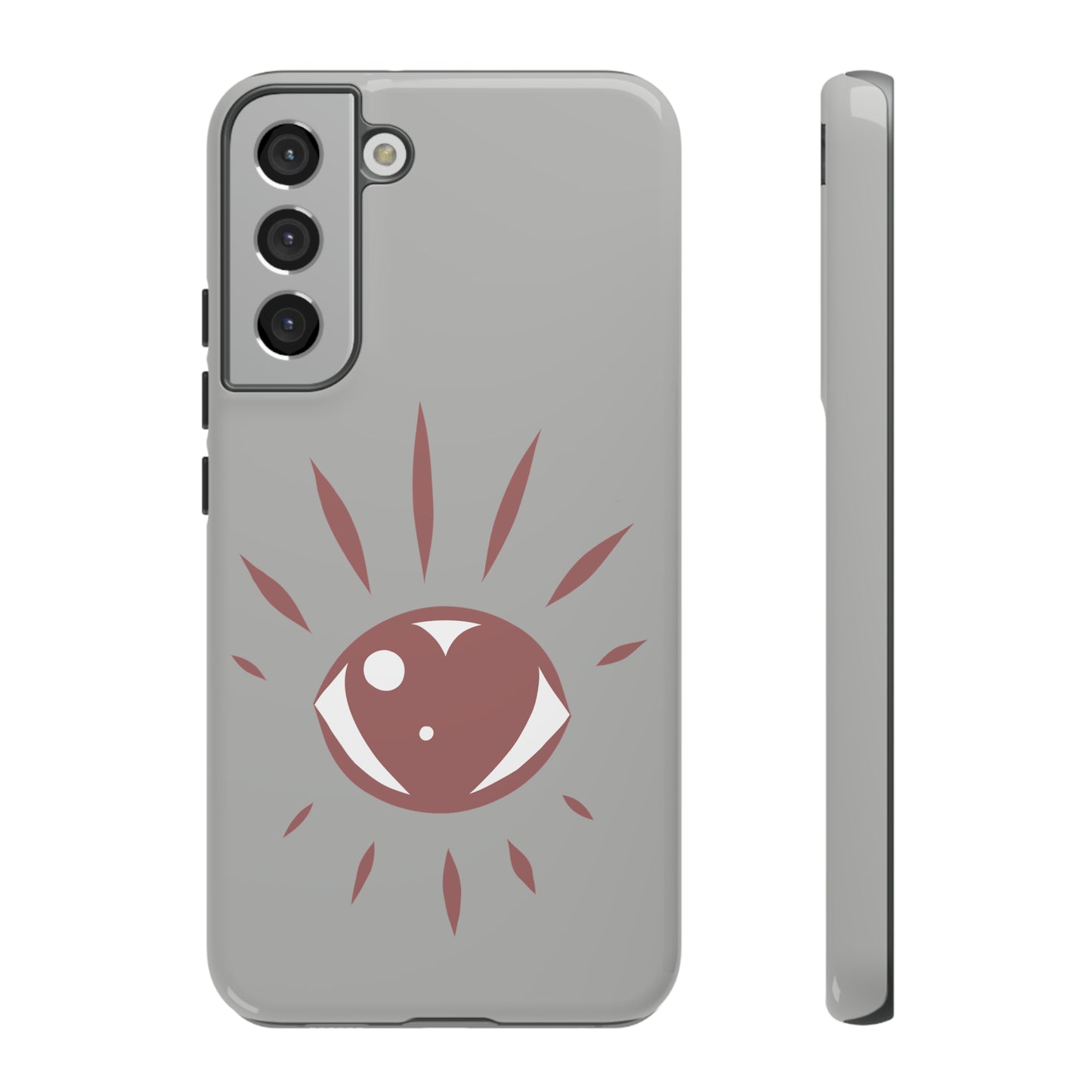 Eye Heart Doodle Graphic Phone Case