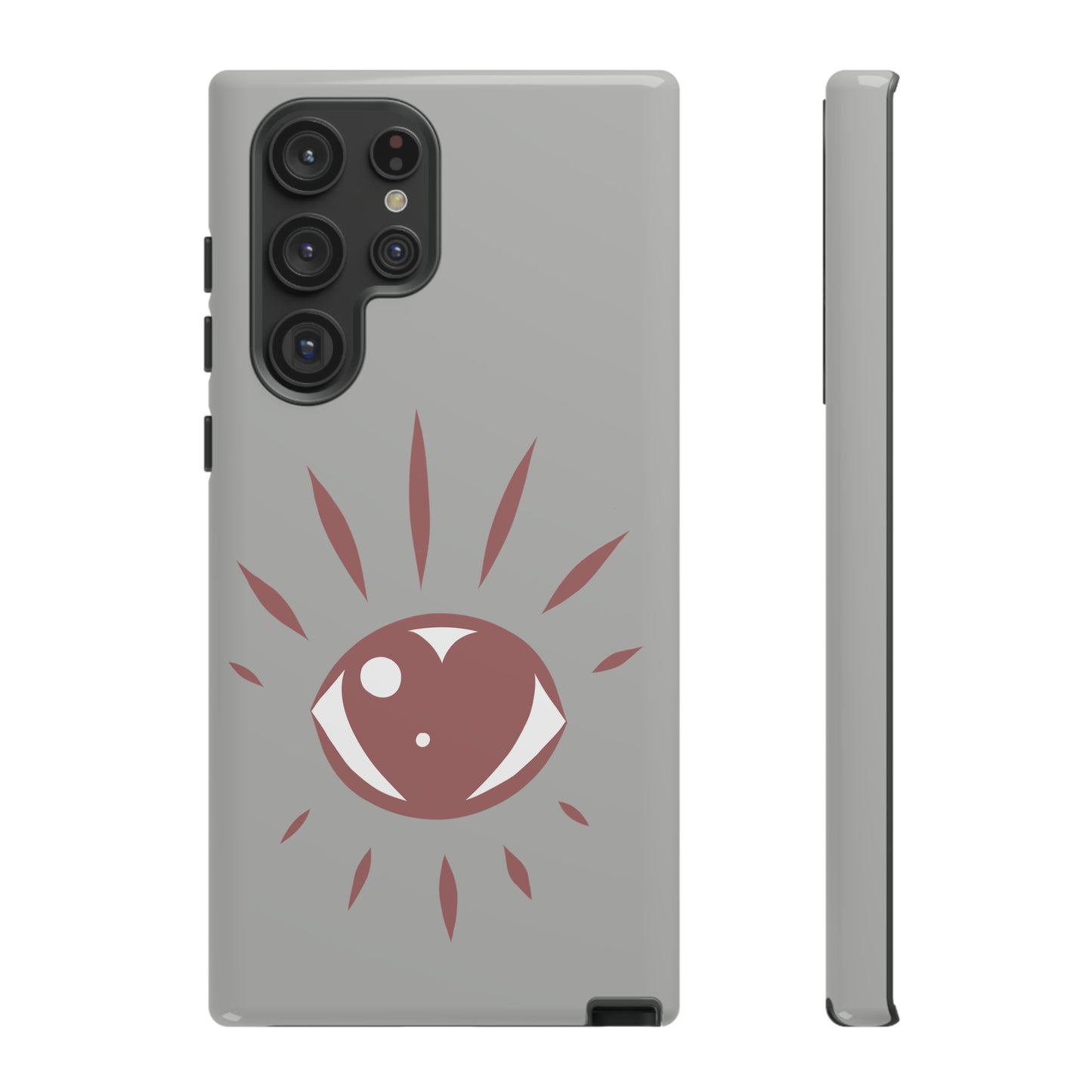 Eye Heart Doodle Graphic Phone Case