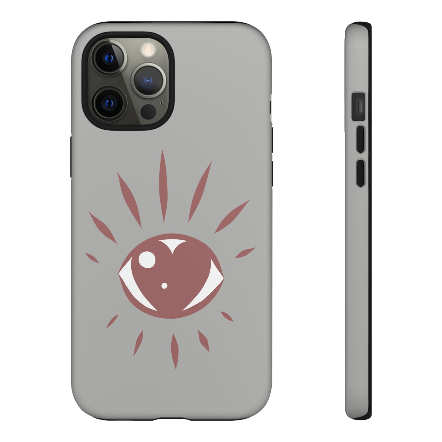 Eye Heart Doodle Graphic Phone Case